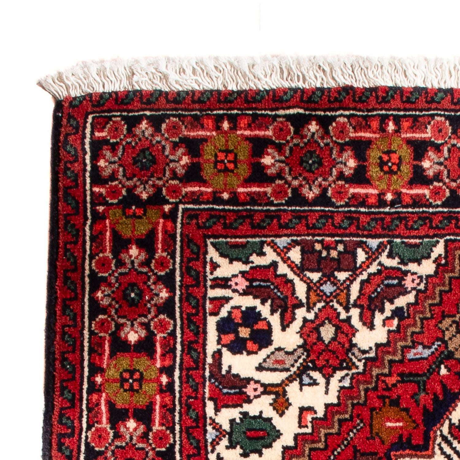 Alfombra persa - Nómada - 69 x 50 cm - crema