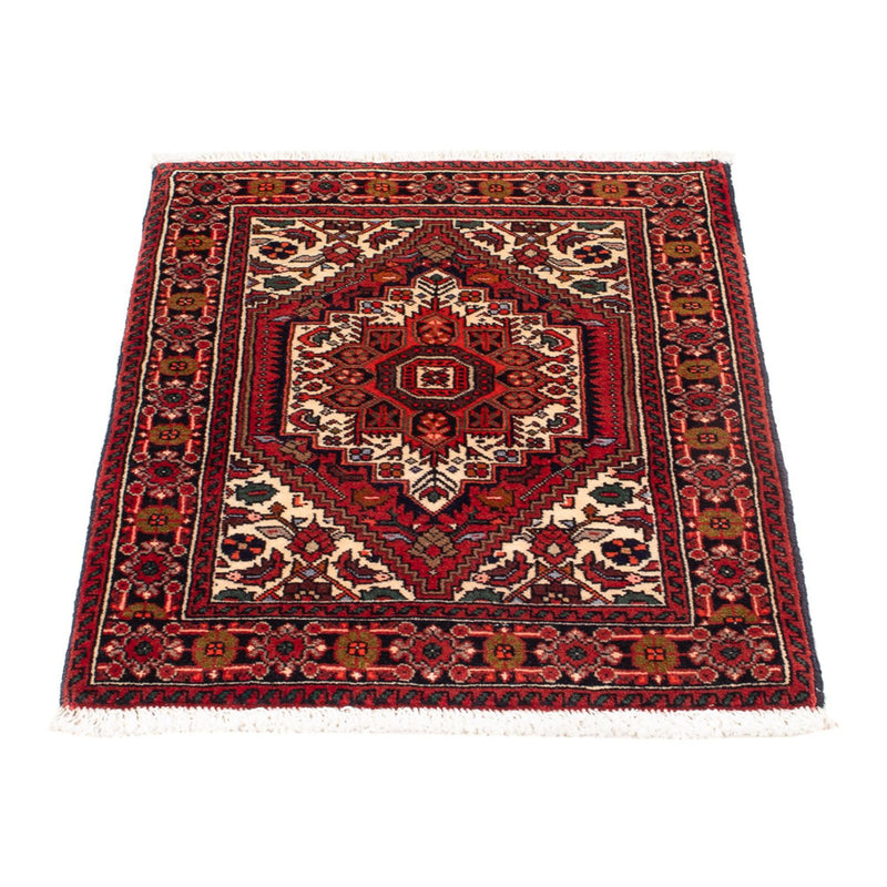 Alfombra persa - Nómada - 69 x 50 cm - crema