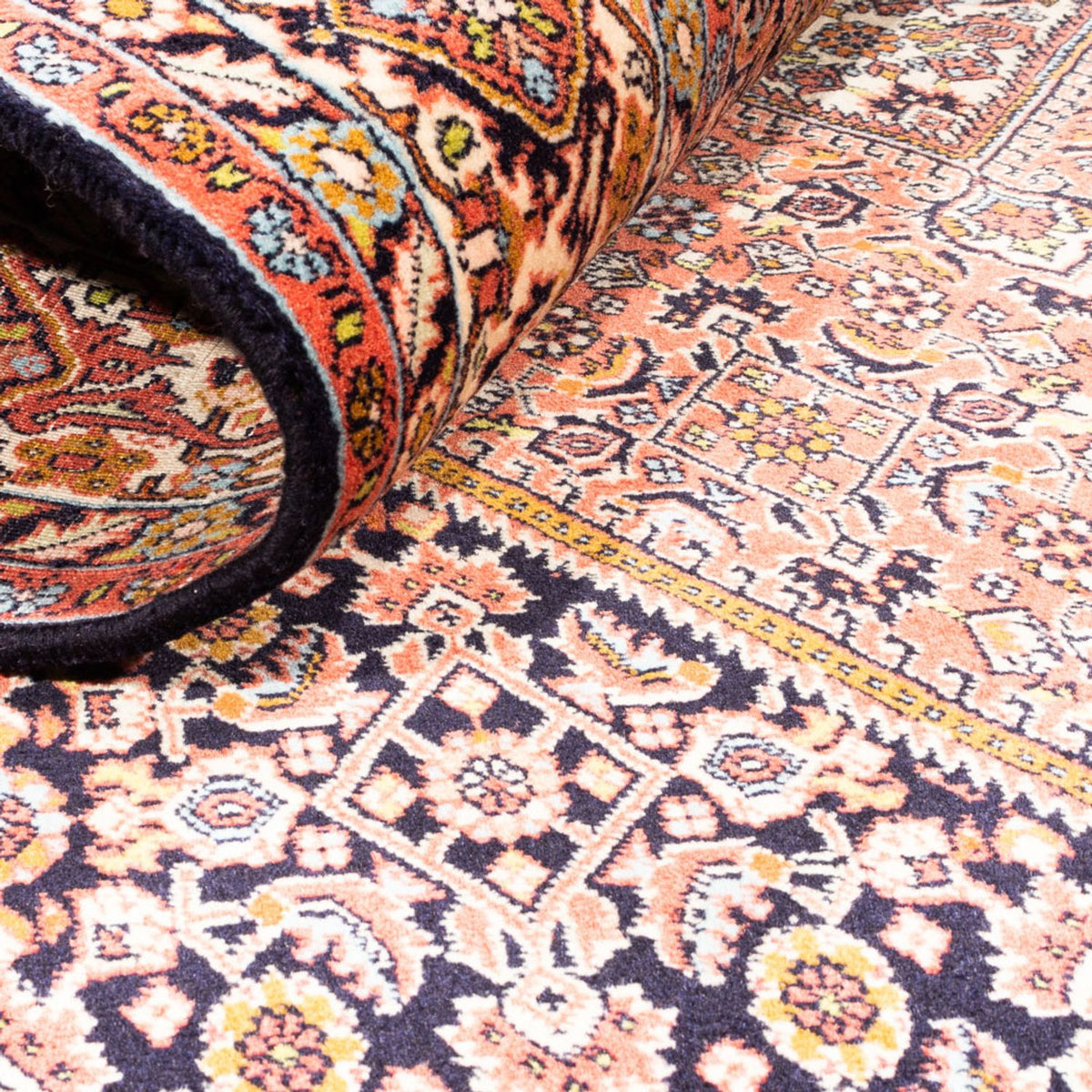 Alfombra persa - Bidjar - 241 x 170 cm - rojo