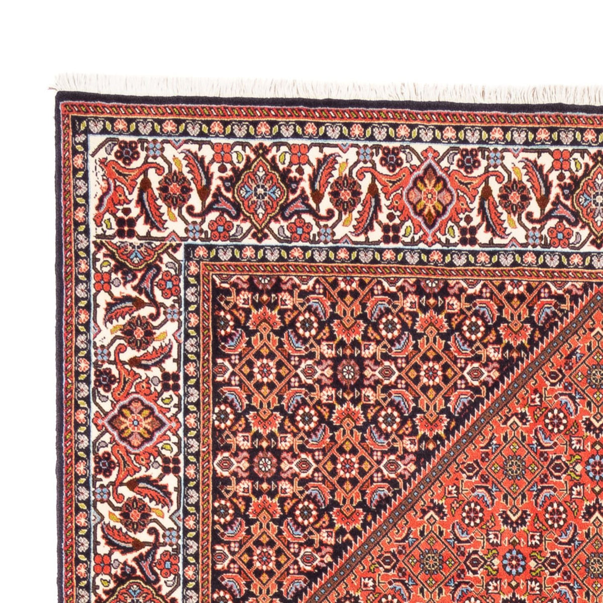 Alfombra persa - Bidjar - 240 x 173 cm - rojo