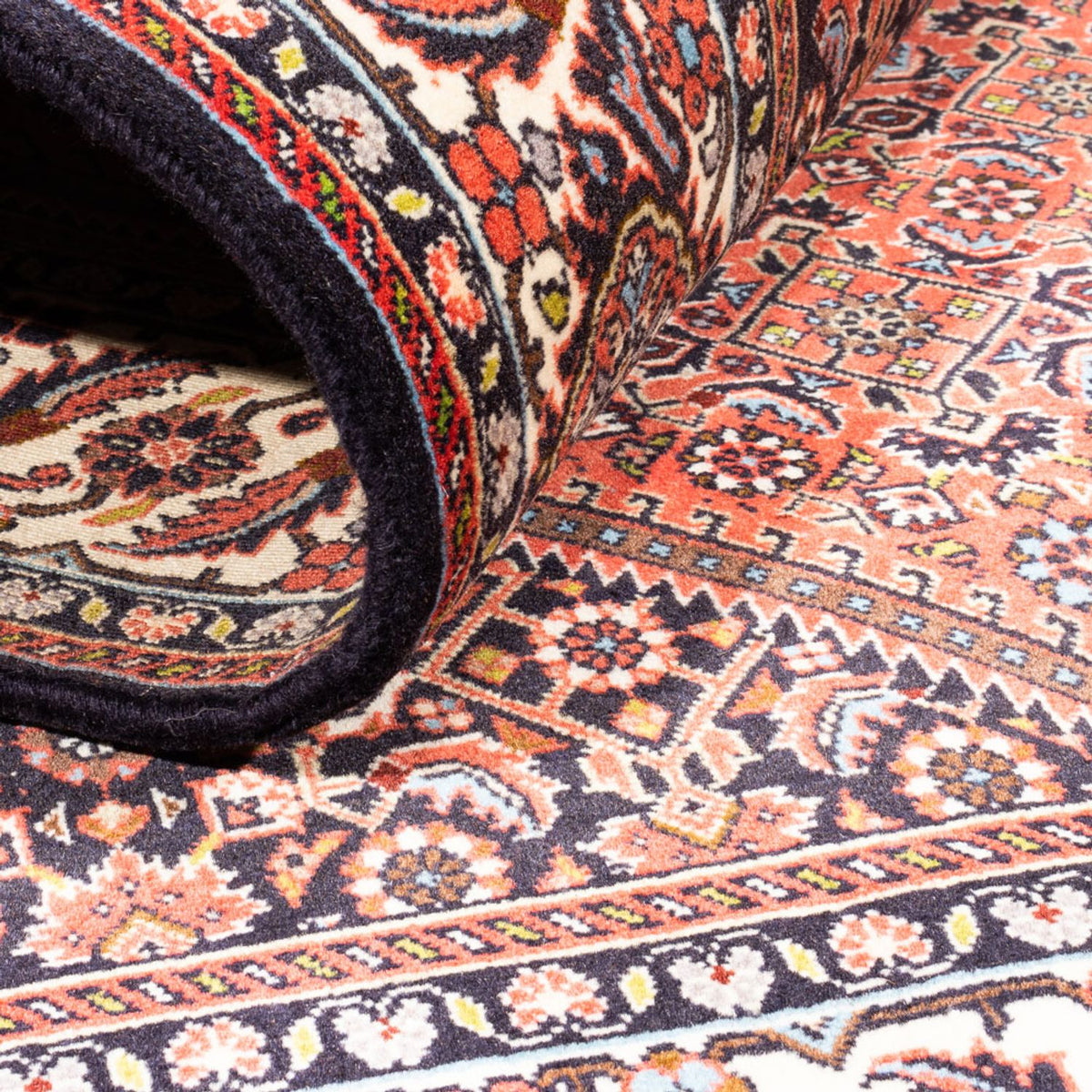 Alfombra persa - Bidjar - 240 x 173 cm - rojo