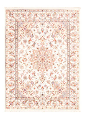Alfombra persa - Tabriz - 202 x 150 cm - crema