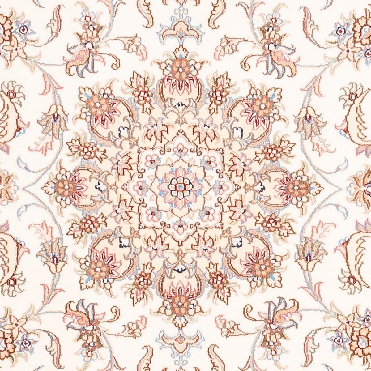 Alfombra persa - Tabriz - 178 x 121 cm - crema