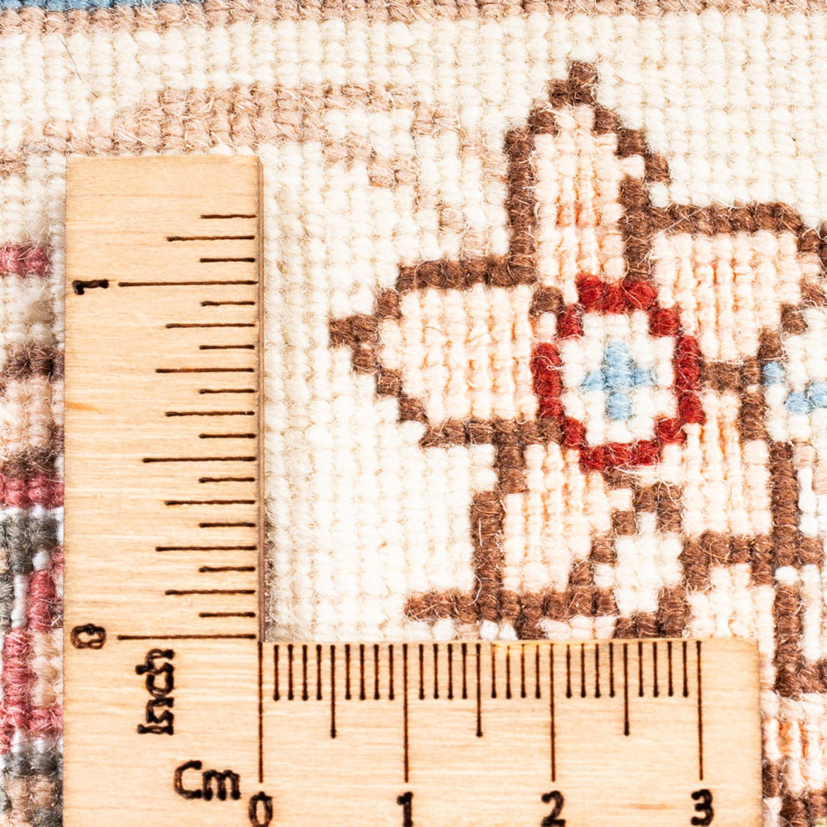 Alfombra persa - Tabriz - 178 x 121 cm - crema