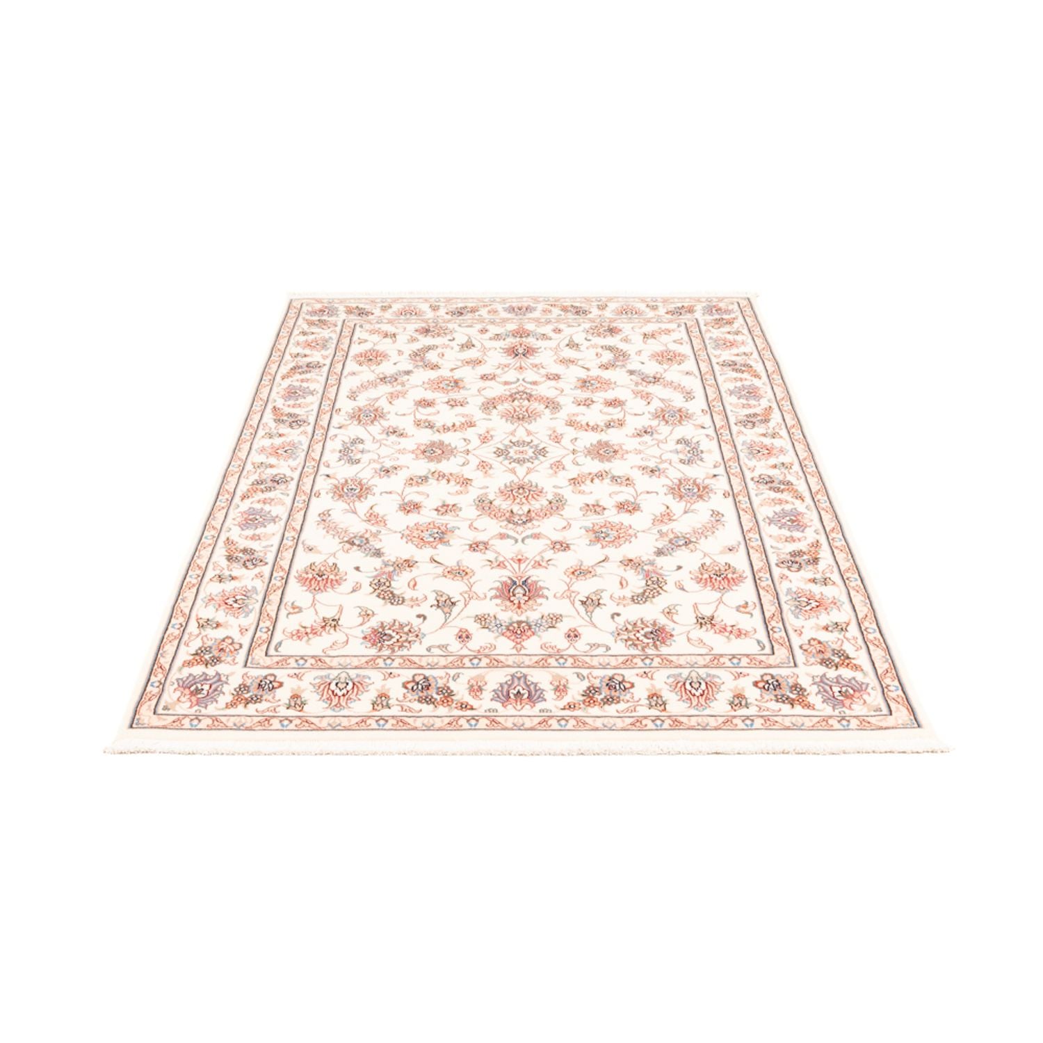 Alfombra persa - Tabriz - 184 x 117 cm - crema