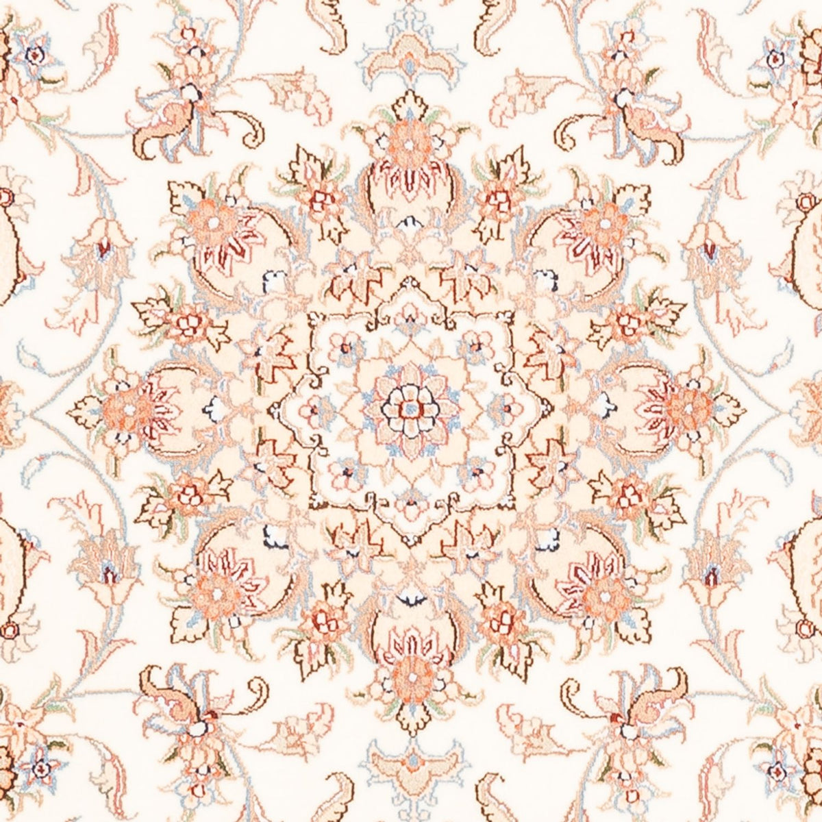 Alfombra persa - Tabriz - 176 x 120 cm - crema