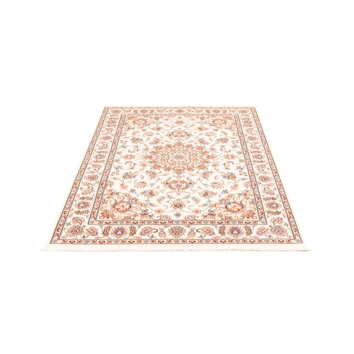 Alfombra persa - Tabriz - 176 x 120 cm - crema