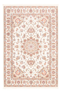 Alfombra persa - Tabriz - 175 x 122 cm - crema
