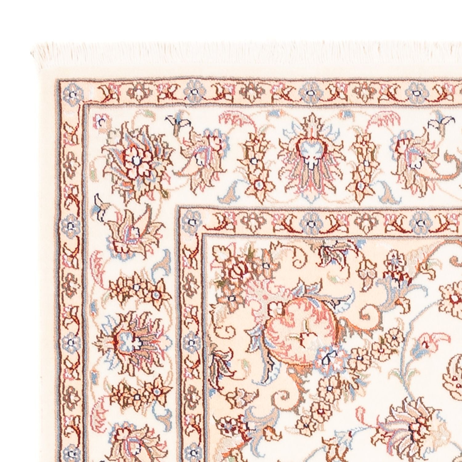 Alfombra persa - Tabriz - 175 x 122 cm - crema