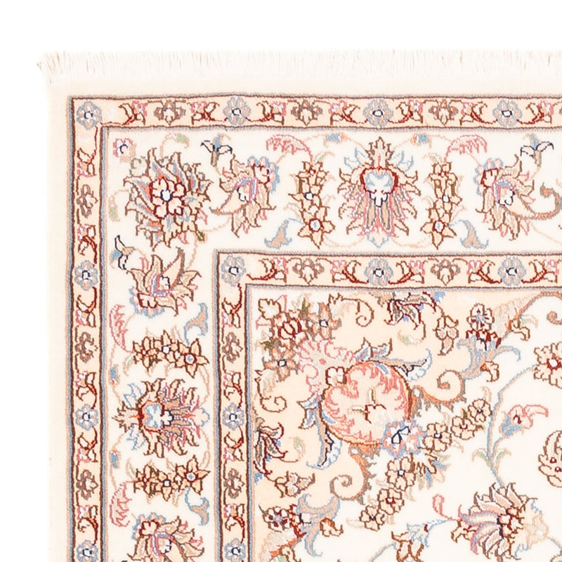 Alfombra persa - Tabriz - 175 x 122 cm - crema