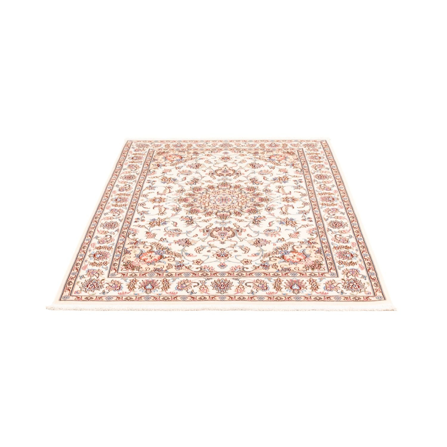 Alfombra persa - Tabriz - 175 x 122 cm - crema