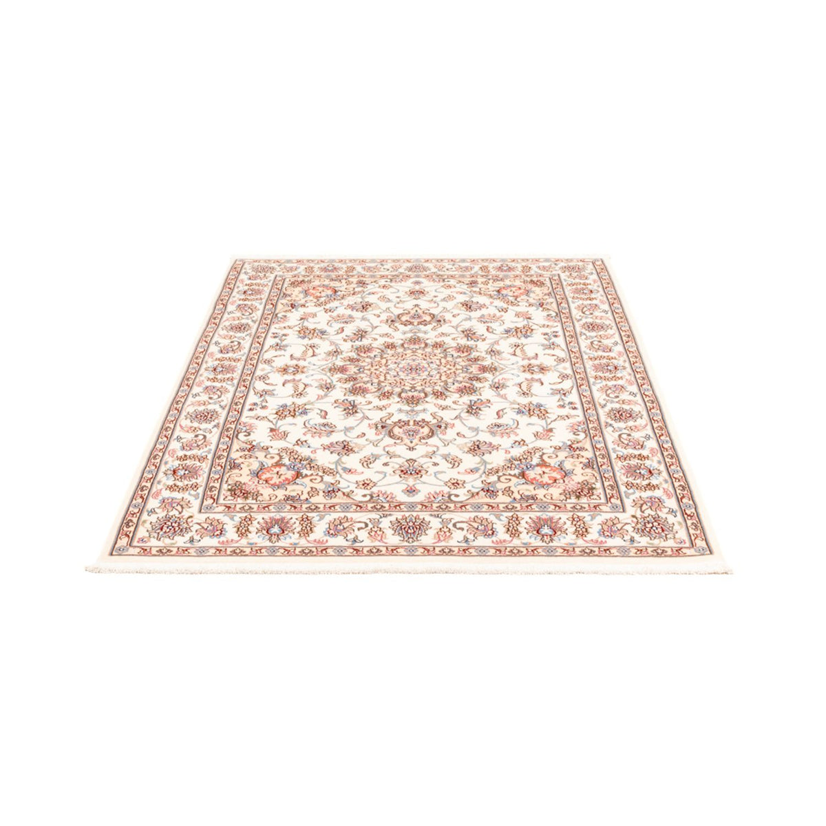 Alfombra persa - Tabriz - 175 x 122 cm - crema
