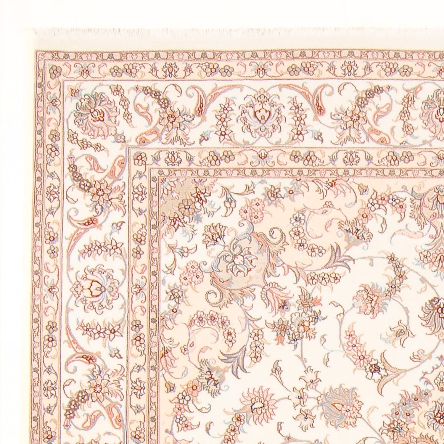 Alfombra Persa - Tabriz - Real - 297 x 195 cm - crema