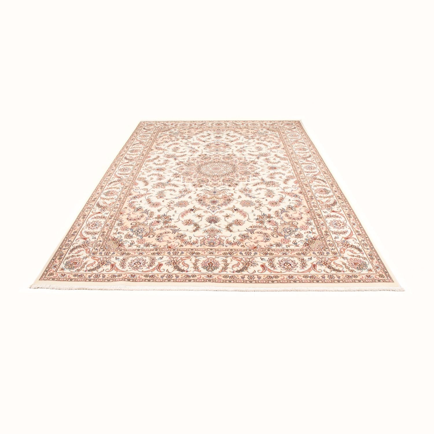 Alfombra Persa - Tabriz - Real - 297 x 195 cm - crema