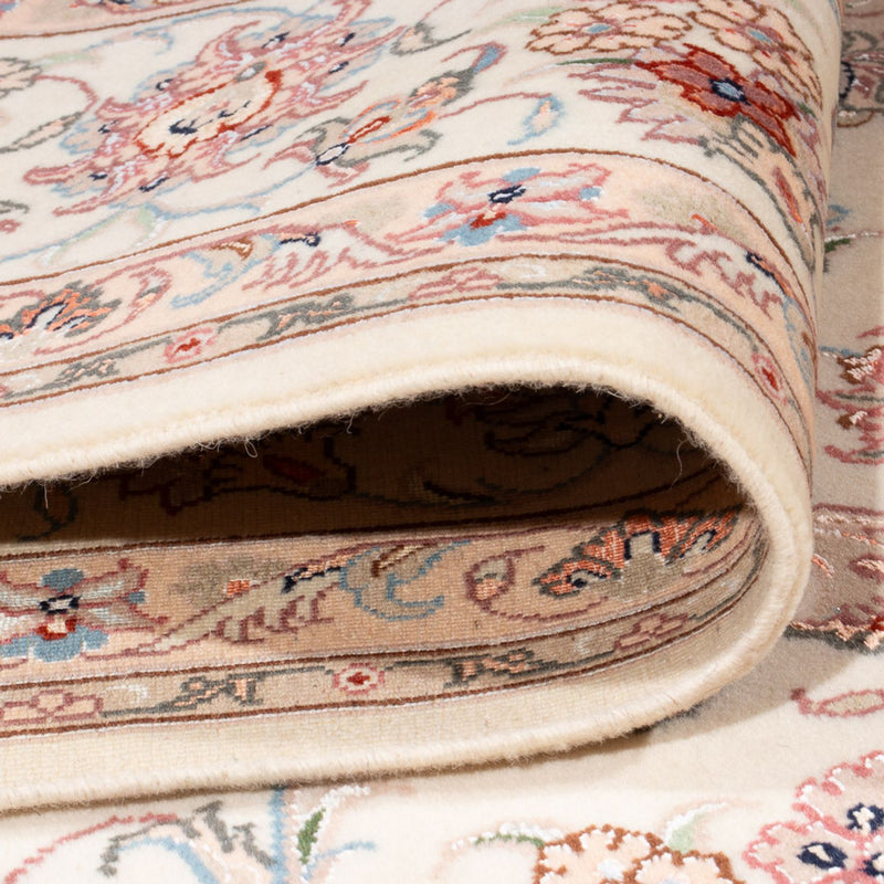 Alfombra Persa - Tabriz - Real - 252 x 199 cm - crema