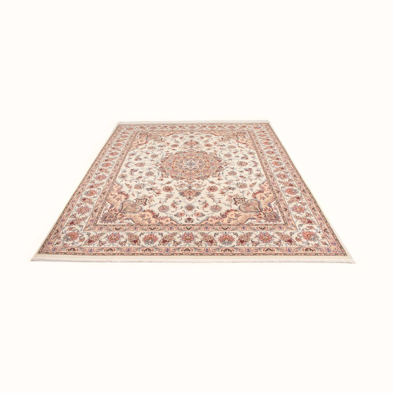 Alfombra Persa - Tabriz - Real - 252 x 199 cm - crema