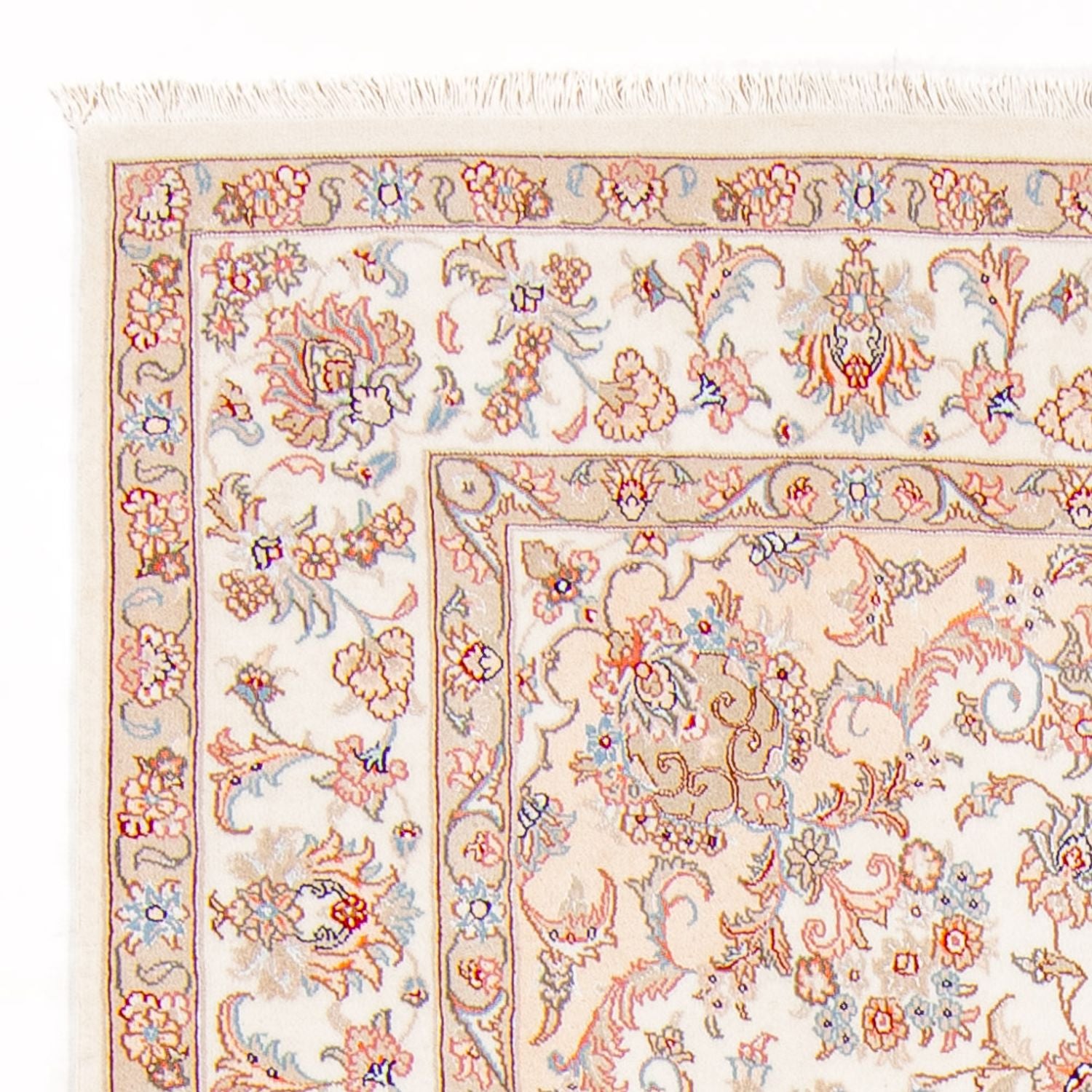 Alfombra Persa - Tabriz - Real - 230 x 166 cm - crema