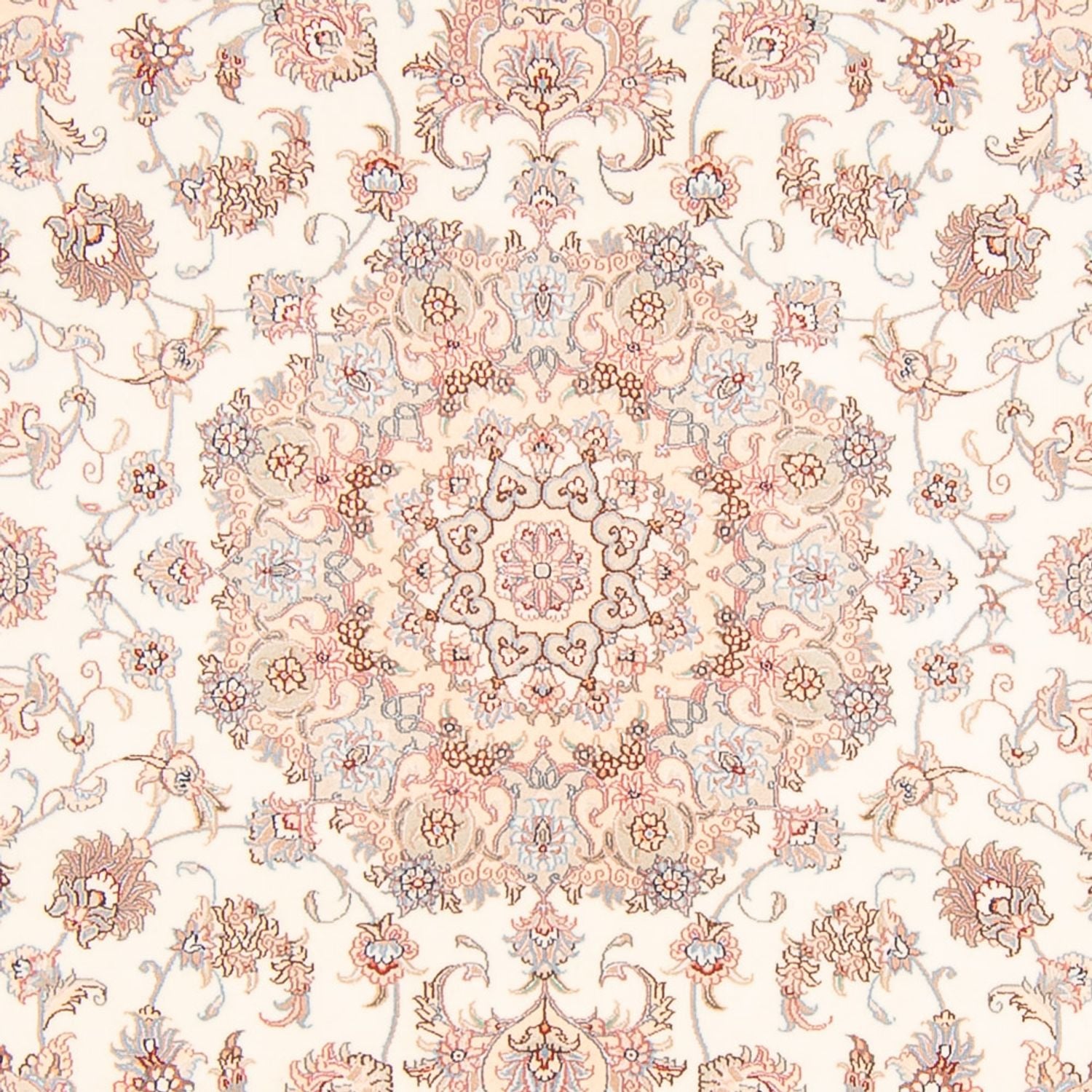 Alfombra Persa - Tabriz - Real - 257 x 197 cm - crema