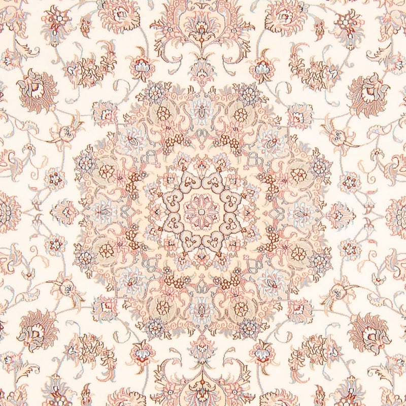 Alfombra Persa - Tabriz - Real - 257 x 197 cm - crema