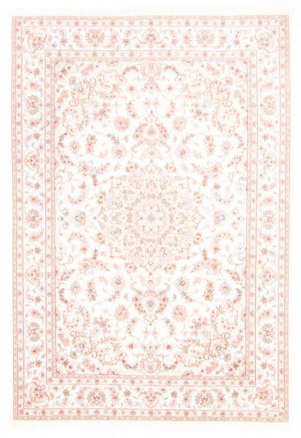 Alfombra Persa - Tabriz - Real - 236 x 170 cm - crema
