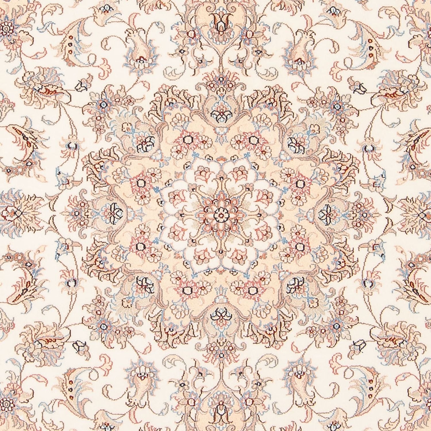 Alfombra Persa - Tabriz - Real - 201 x 149 cm - crema