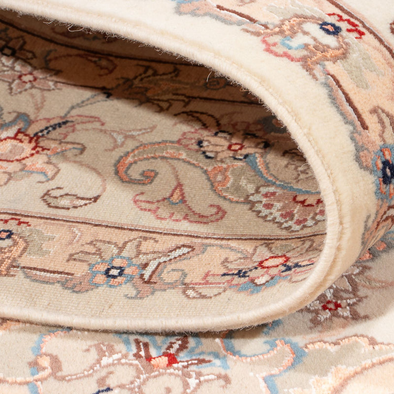 Alfombra Persa - Tabriz - Real - 201 x 149 cm - crema