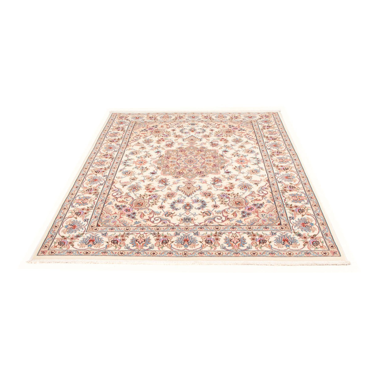 Alfombra Persa - Tabriz - Real - 207 x 149 cm - crema
