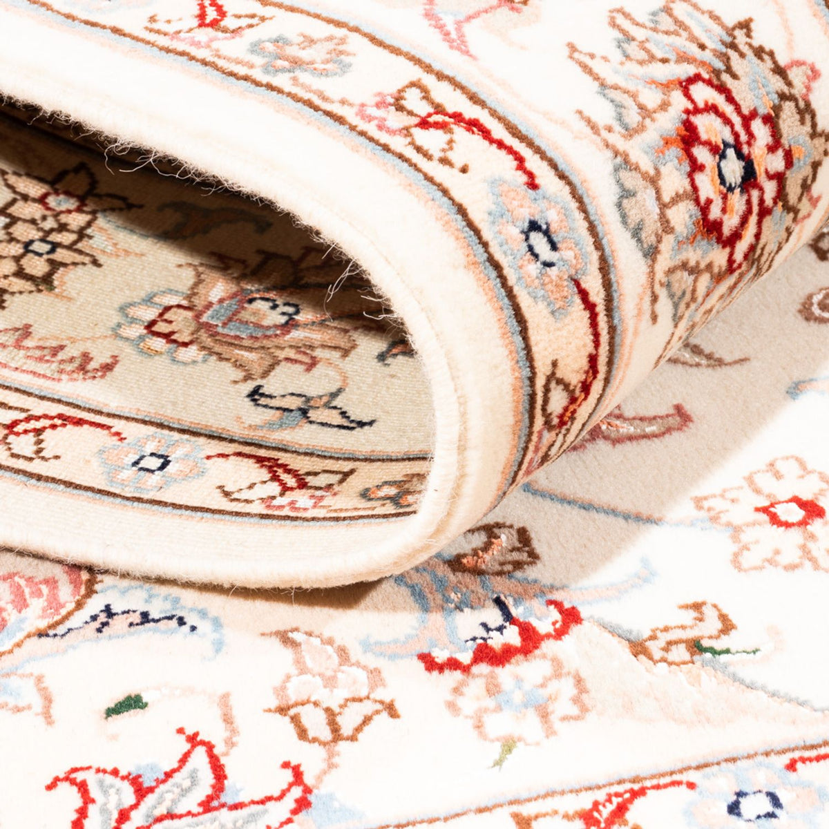 Alfombra persa - Tabriz - 178 x 119 cm - crema