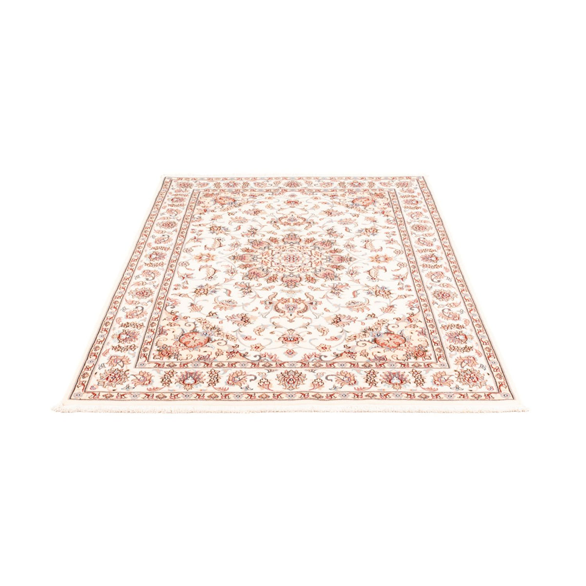 Alfombra persa - Tabriz - 178 x 119 cm - crema