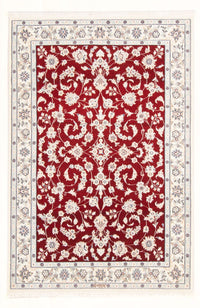 Alfombra Persa - Nain - Real - 165 x 111 cm - rojo