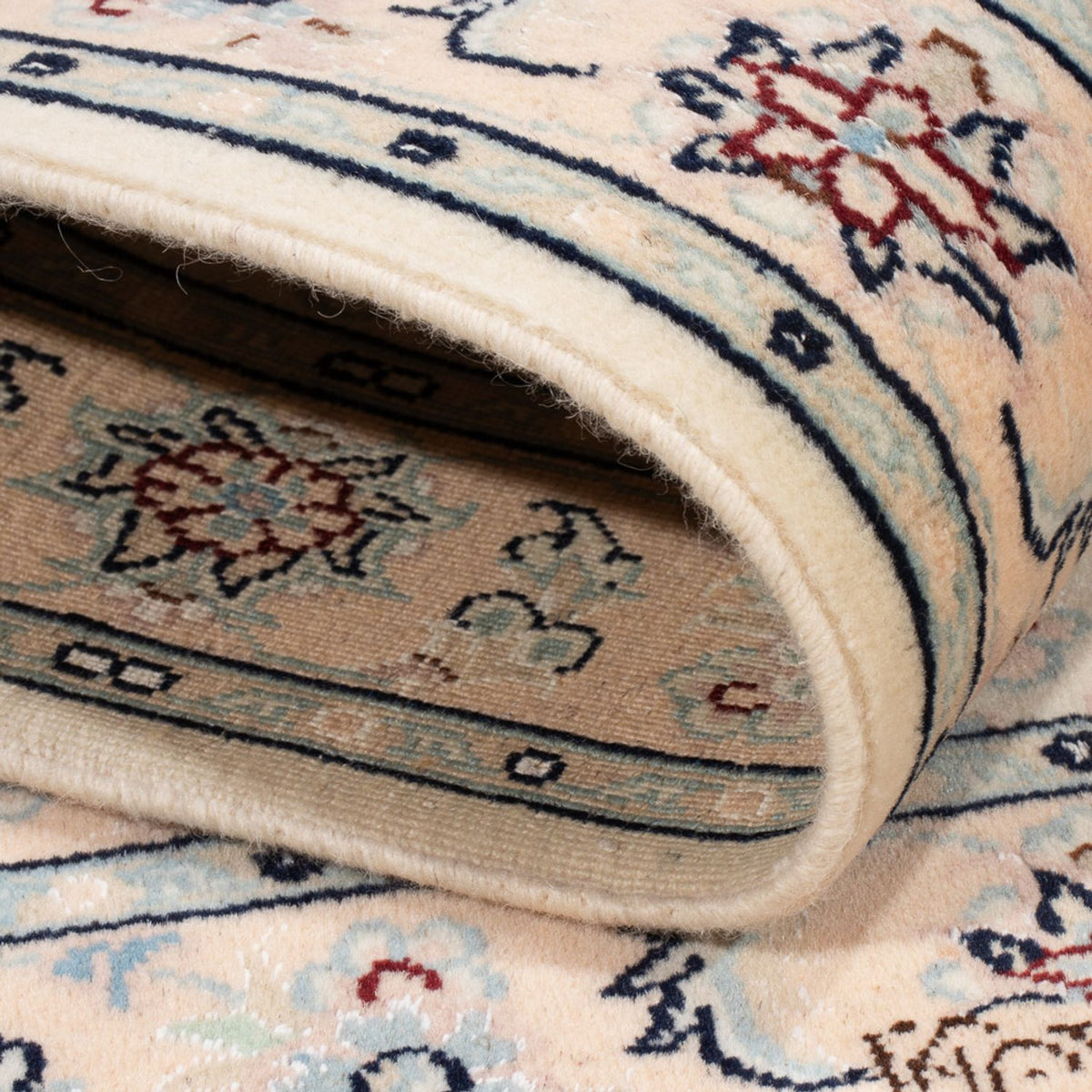 Alfombra Persa - Nain - Prima - 120 x 81 cm - crema