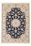 Alfombra Persa - Nain - Prima - 120 x 80 cm - azul oscuro