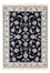 Alfombra Persa - Nain - Prima - 119 x 82 cm - azul oscuro