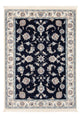 Alfombra Persa - Nain - Prima - 119 x 82 cm - azul oscuro