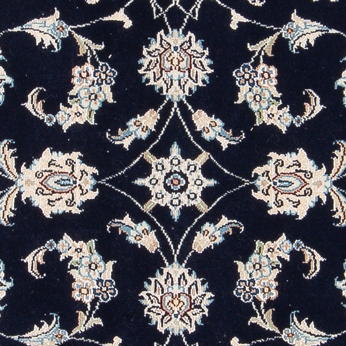 Alfombra Persa - Nain - Prima - 119 x 82 cm - azul oscuro