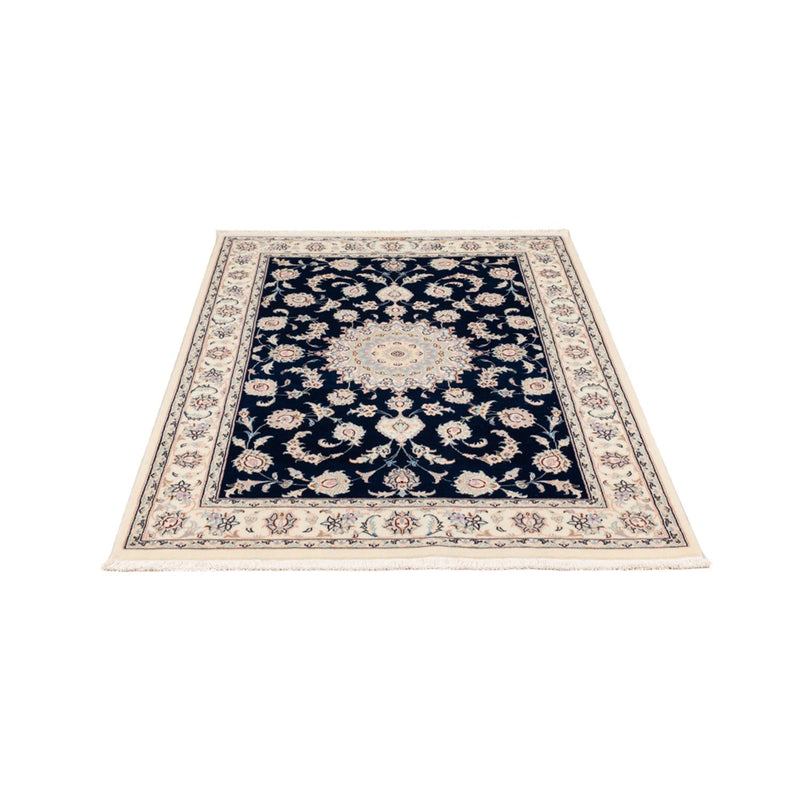 Alfombra Persa - Nain - Prima - 161 x 105 cm - azul oscuro
