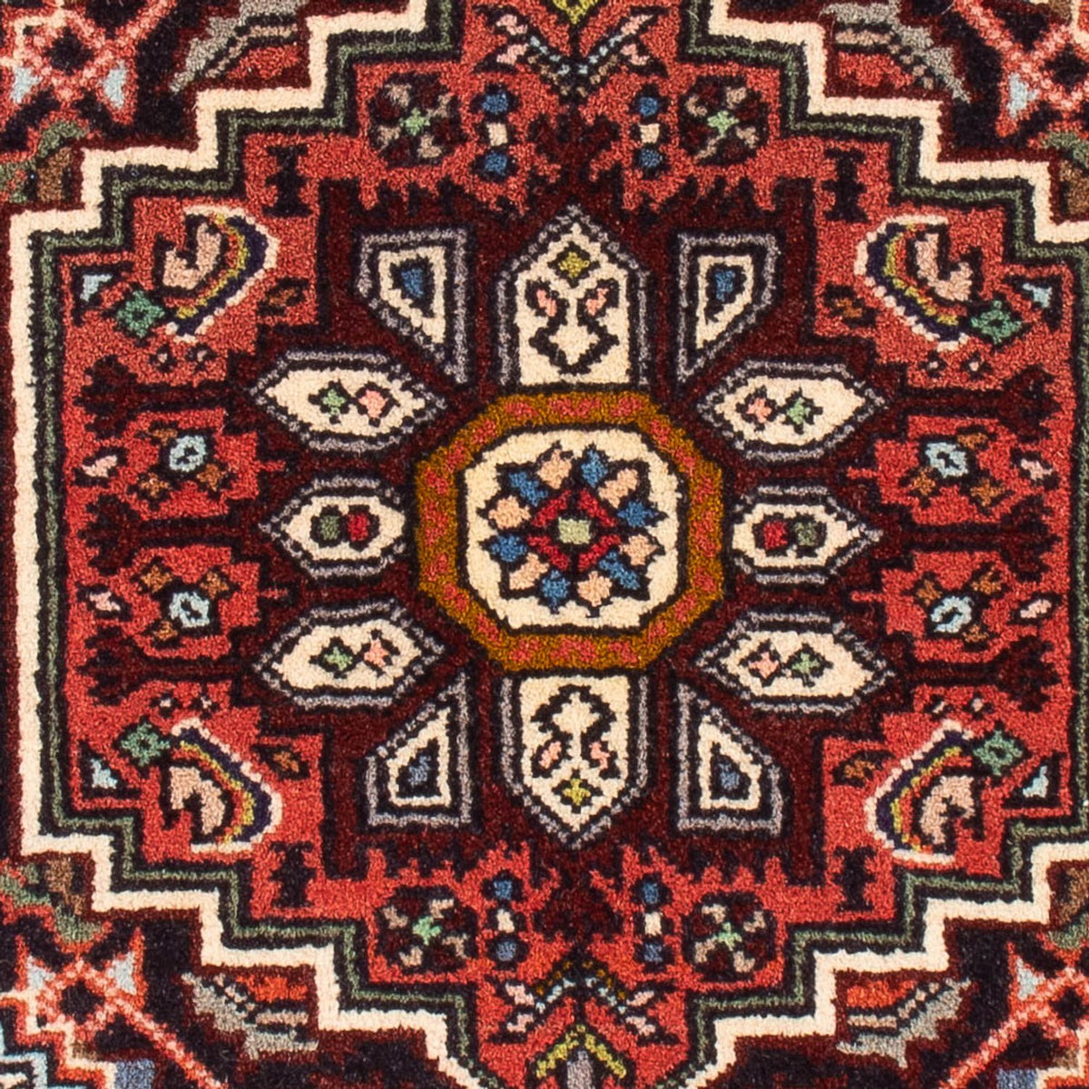 Alfombra persa - Nómada - 60 x 40 cm - crema