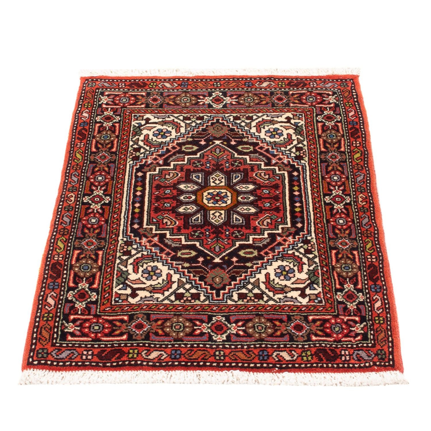 Alfombra persa - Nómada - 60 x 40 cm - crema