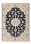 Alfombra Persa - Nain - Prima - 120 x 84 cm - azul oscuro