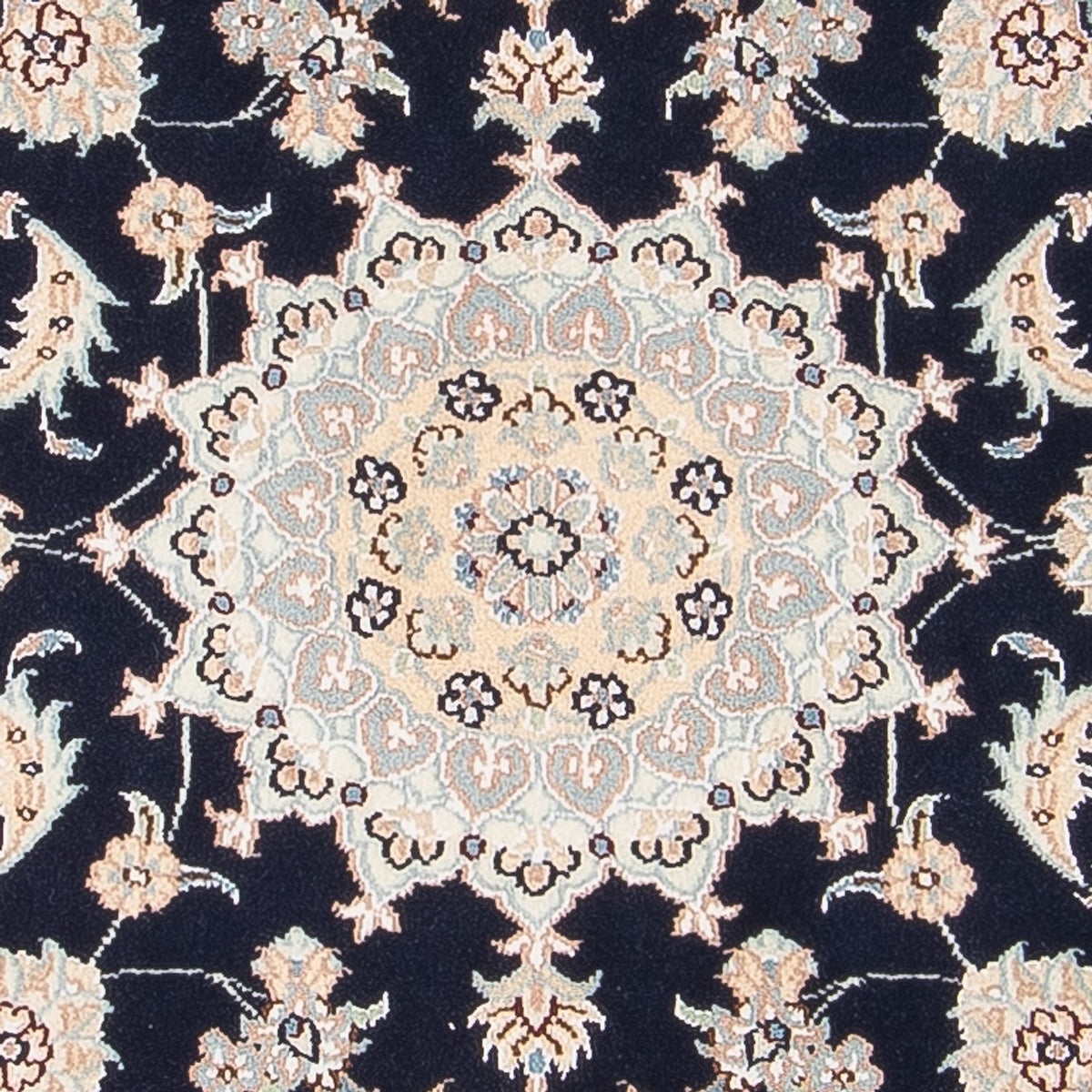 Alfombra Persa - Nain - Prima - 120 x 84 cm - azul oscuro