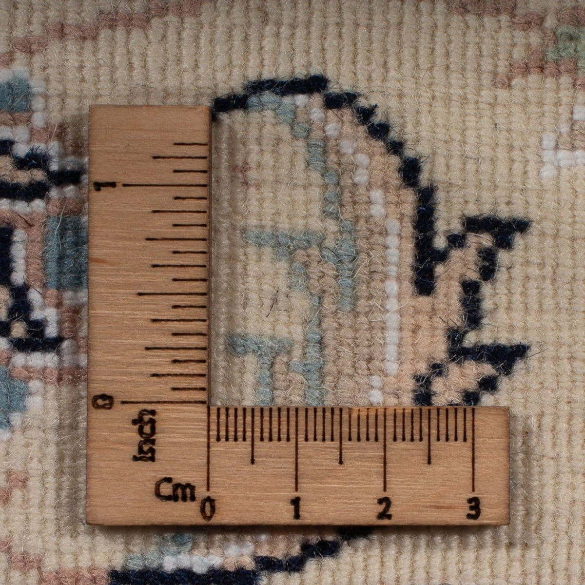 Alfombra Persa - Nain - Prima - 120 x 84 cm - azul oscuro