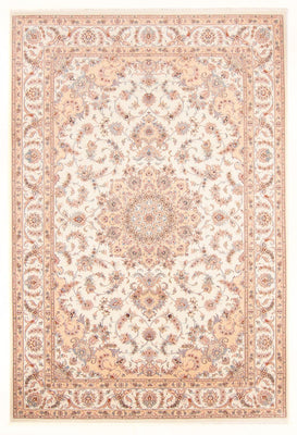 Alfombra Persa - Tabriz - Real - 293 x 197 cm - crema