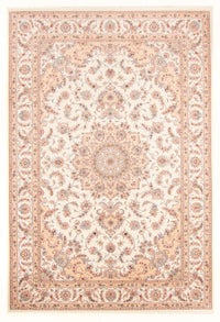 Alfombra Persa - Tabriz - Real - 293 x 197 cm - crema