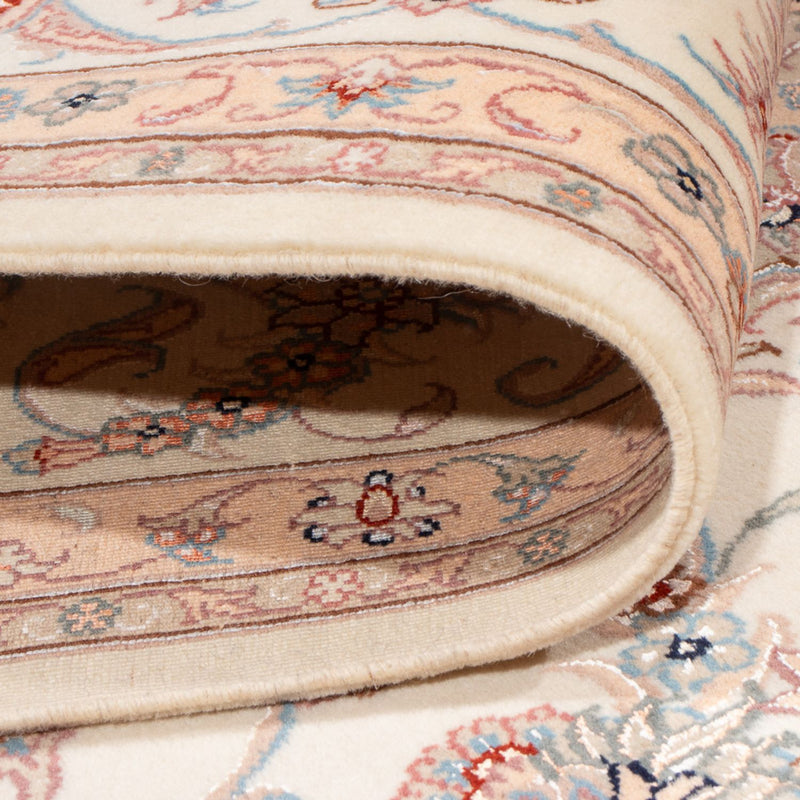 Alfombra Persa - Tabriz - Real - 293 x 197 cm - crema