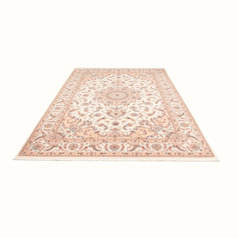 Alfombra Persa - Tabriz - Real - 293 x 197 cm - crema