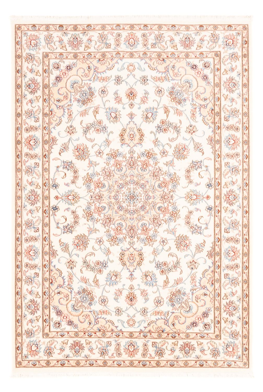 Alfombra persa - Tabriz - 173 x 118 cm - crema