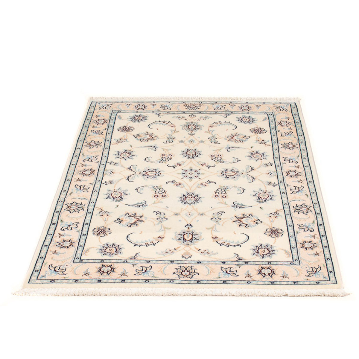 Alfombra Persa - Nain - Prima - 126 x 80 cm - crema