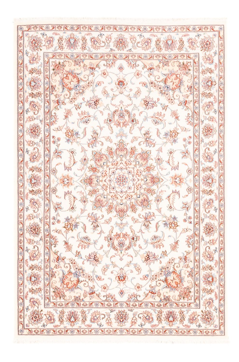 Alfombra persa - Tabriz - 176 x 118 cm - crema