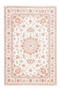 Alfombra persa - Tabriz - 176 x 118 cm - crema