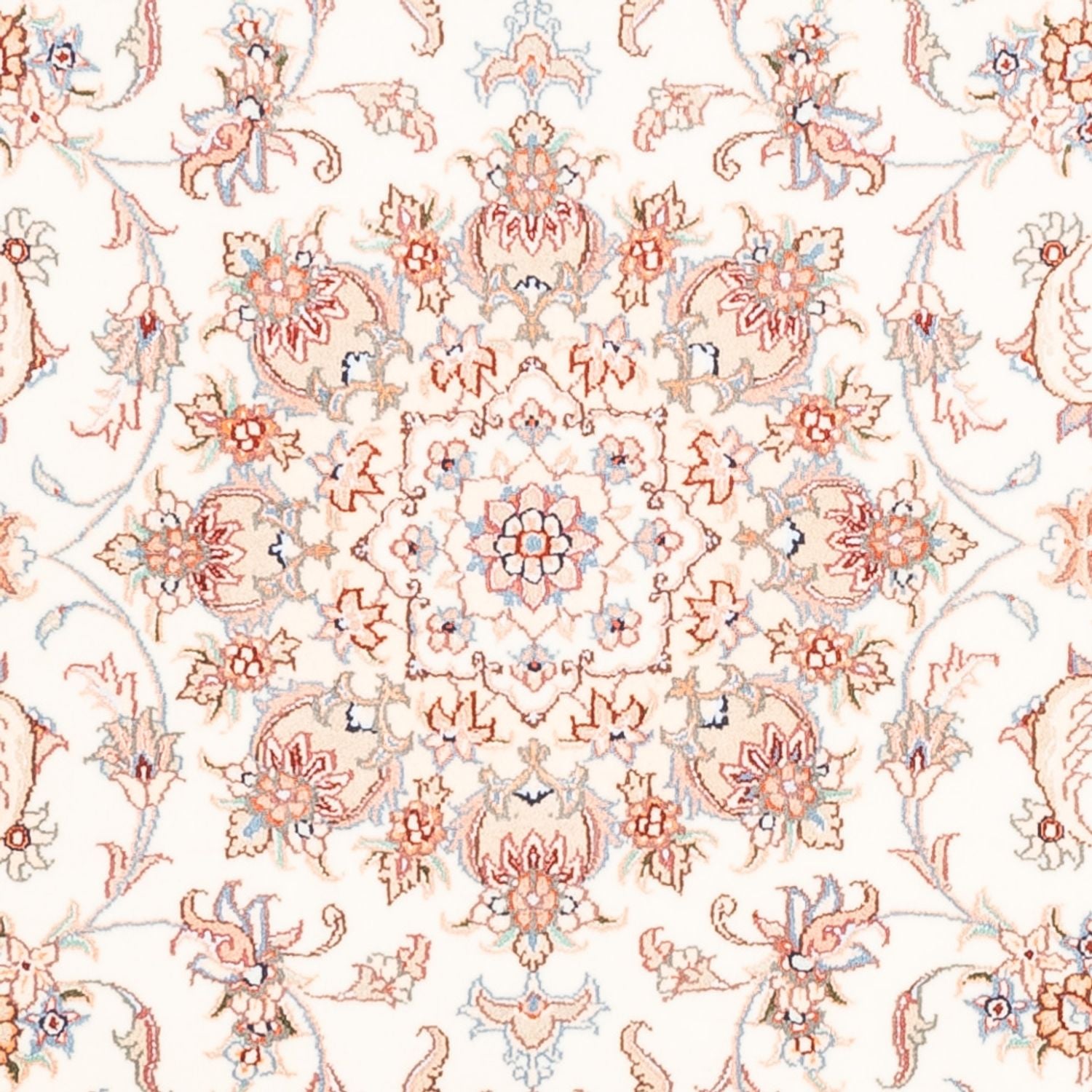 Alfombra persa - Tabriz - 176 x 118 cm - crema